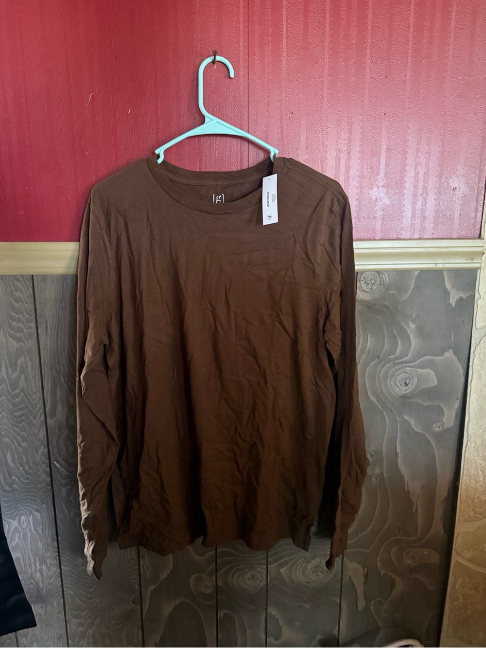 George Brown Long-Sleeve Crewneck Tee